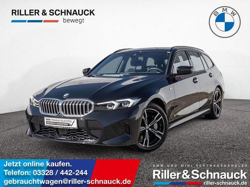 Black sapphire Gebraucht 2024 BMW 330 M Sport Kombi | 41.750 € (Superpreis) - Bild 1/4