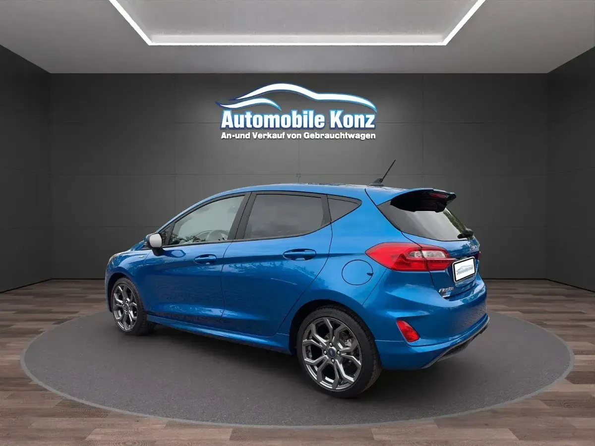 Gebraucht Ford Fiesta ST-Line 140 PS (102 kW) 2019 Blau Kleinwagen