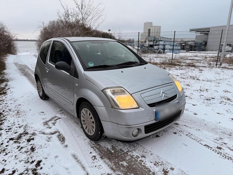 Gebraucht Citroën C2 60 PS (44 kW) 2005 Silber Kleinwagen