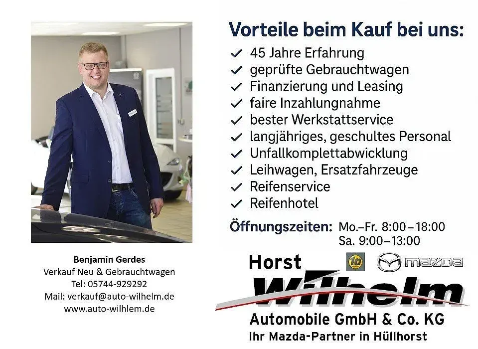 Gebraucht Mazda CX-5 165 PS (121 kW) 2023 Blau SUV