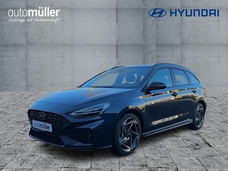 Blau Gebraucht 2025 Hyundai i30 N Line Limousine | 29.988 € (Etwas zu teuer) - Bild 1/4