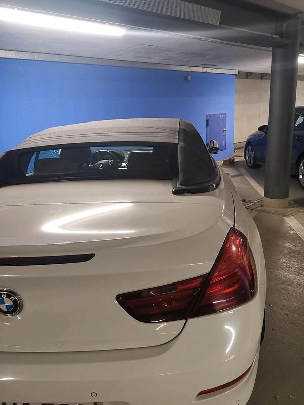 Weiß Gebraucht 2011 BMW 640 Cabriolet Cabrio | 20.900 € (Fairer Preis) - Bild 1/4