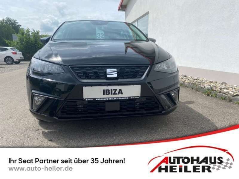 Gebraucht Seat Ibiza Style 95 PS (69 kW) 2023 Schwarz Limousine