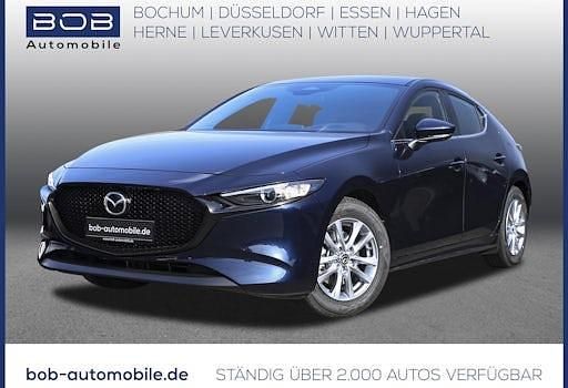 Neu Mazda 3 Prime-Line 140 PS (102 kW) 2025 Blau Limousine