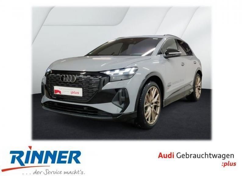 Kieselgrau Gebraucht 2024 Audi Q4 e-tron Ambiente SUV | 67.000 € - Bild 1/4