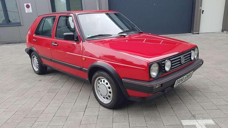 Rot Gebraucht 1991 VW Golf II Limousine | 8.900 € - Bild 1/4