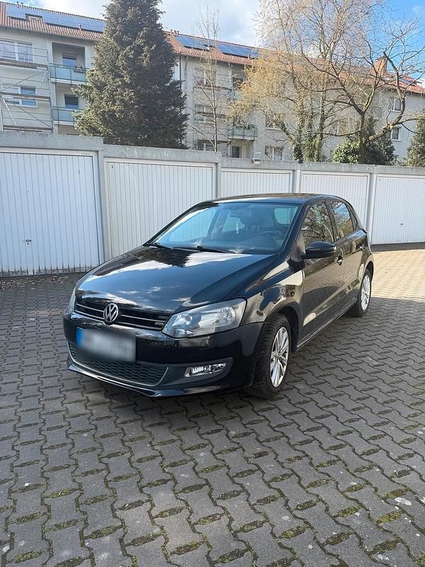 Gebraucht VW Polo Style 69 PS (50 kW) 2011 Schwarz Kleinwagen