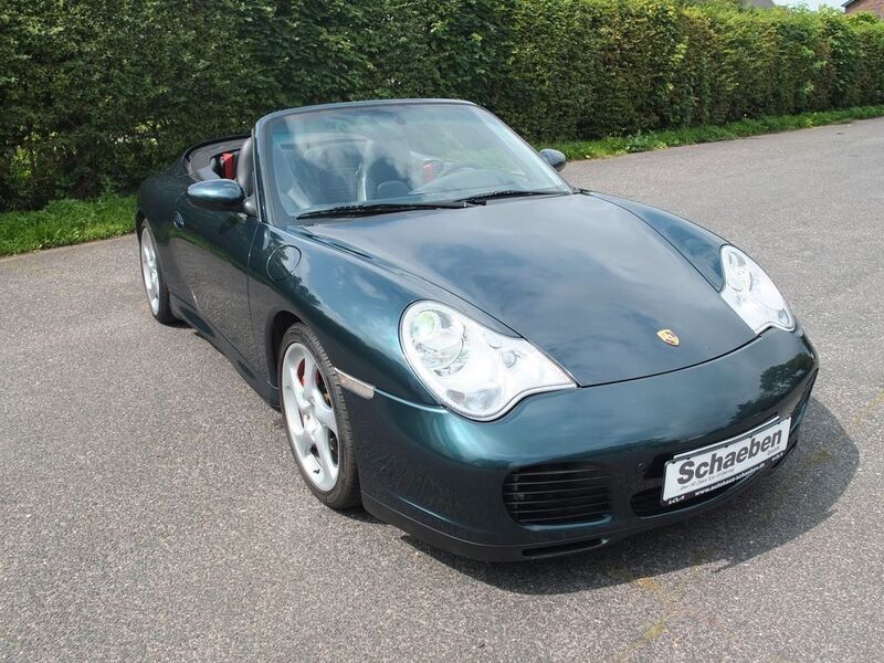 Lagogrün (metallic) Gebraucht 2004 Porsche 911 Carrera 4S Cabriolet Cabrio | 52.996 € (Fairer Preis) - Bild 1/4