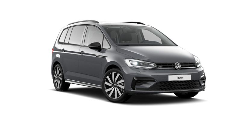 Delfingrau metallic Gebraucht 2024 VW Touran Highline Van / Kleinbus | 38.990 € (Etwas zu teuer) - Bild 1/4