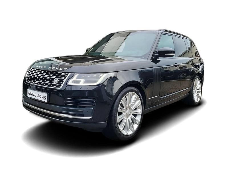 Schwarz Gebraucht 2018 Land Rover Range Rover Vogue SUV | 74.790 € (Teuer) - Bild 1/4