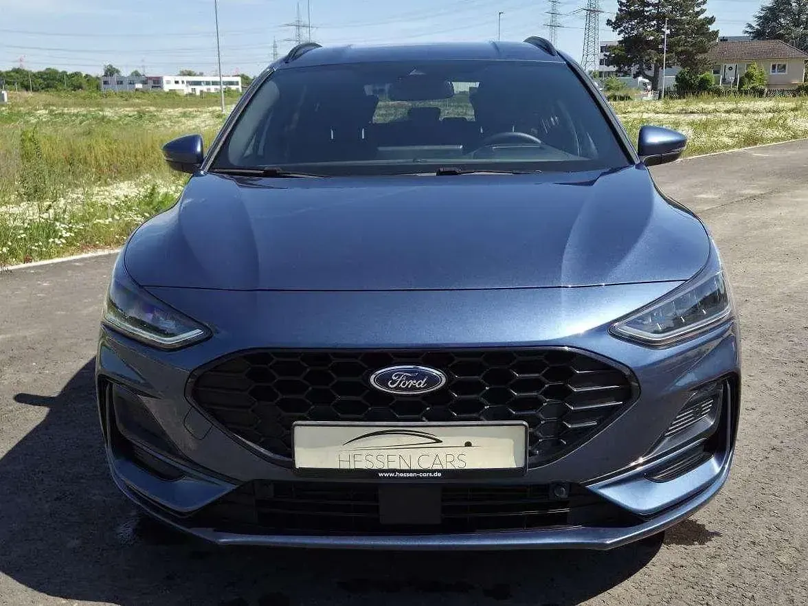 Gebraucht Ford Focus ST-Line X 125 PS (91 kW) 2023 Blau Kombi