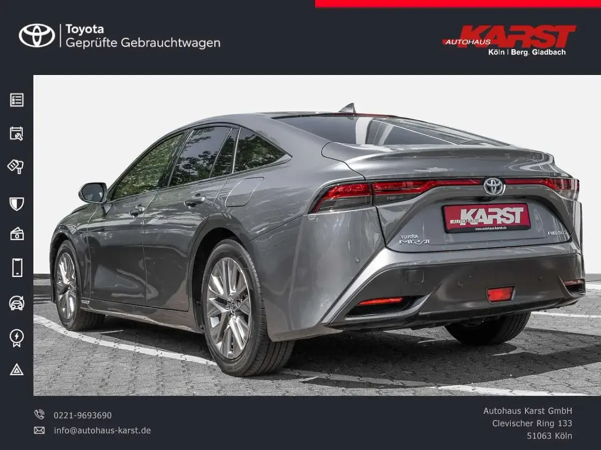 Gebraucht Toyota Mirai Executive 182 PS (133 kW) 2020 Palladiumsilber Limousine