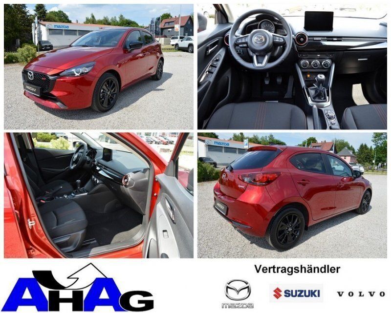 Rot Gebraucht 2022 Mazda 2 Homura-Line Kleinwagen | 21.340 € (Teuer) - Bild 1/4