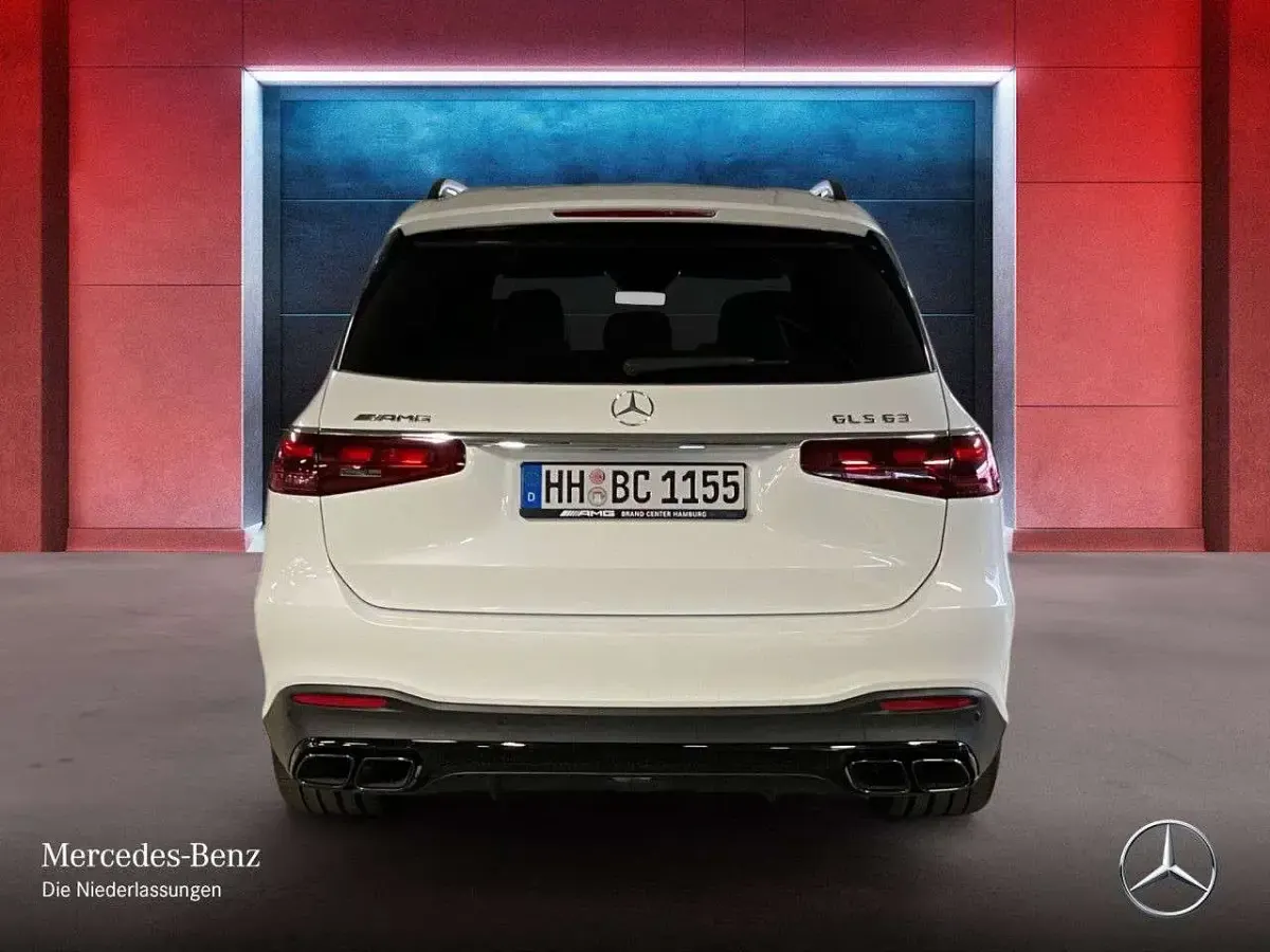 Gebraucht Mercedes GLS63 AMG Night 612 PS (450 kW) 2026 Weiß SUV
