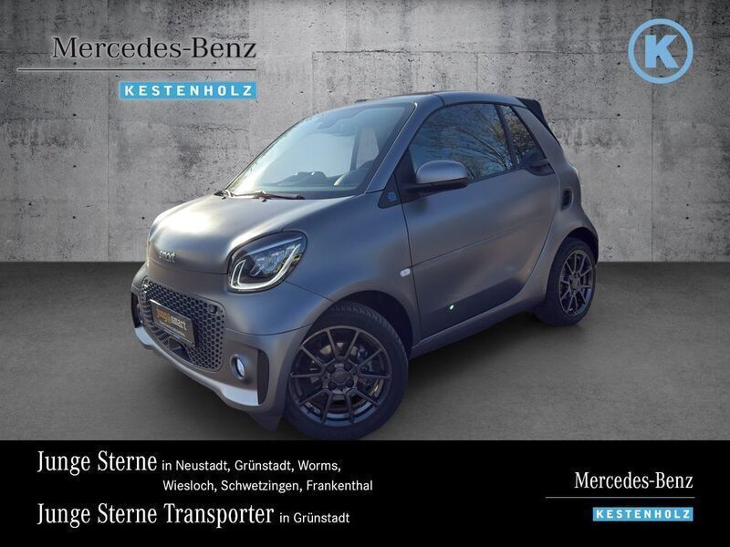 Bodypanels in titania grey (ma Gebraucht 2021 Smart ForTwo Electric Drive Brabus Cabrio | 14.440 € (Guter Preis) - Bild 1/4