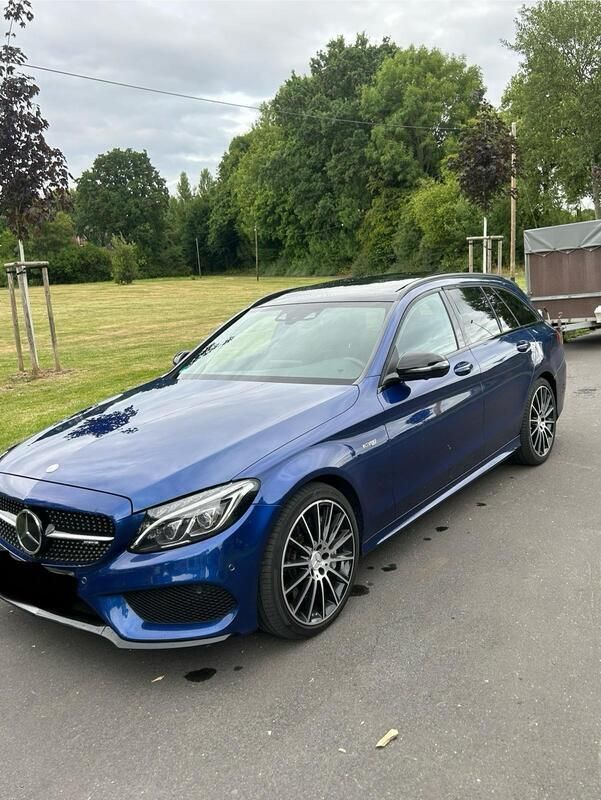 Blau Gebraucht 2017 Mercedes C43 AMG AMG Kombi | 22.500 € (Superpreis) - Bild 1/4