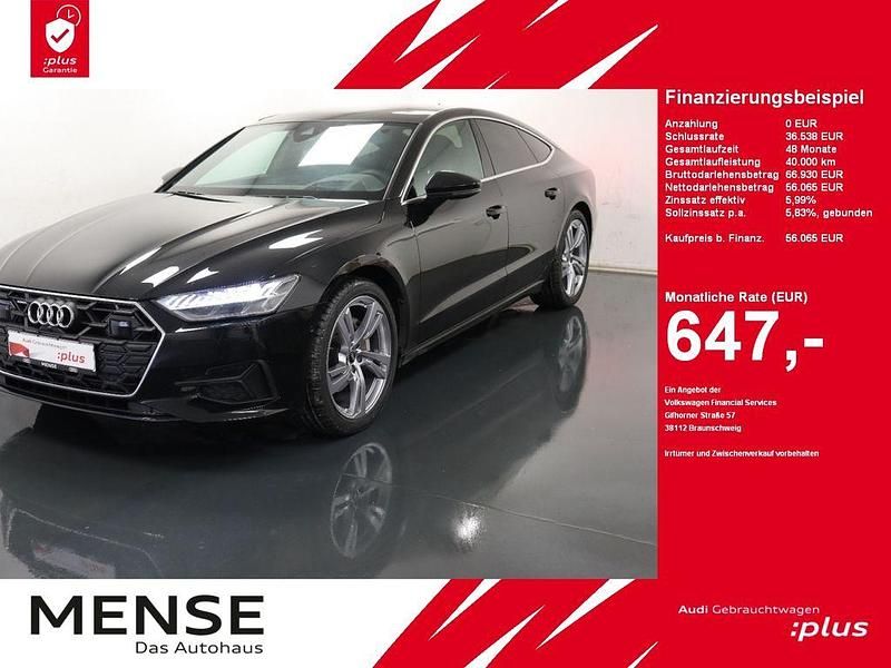 Gebraucht Audi A7 Ambiente 245 PS (180 kW) 2025 Mythosschwarz metallic Limousine
