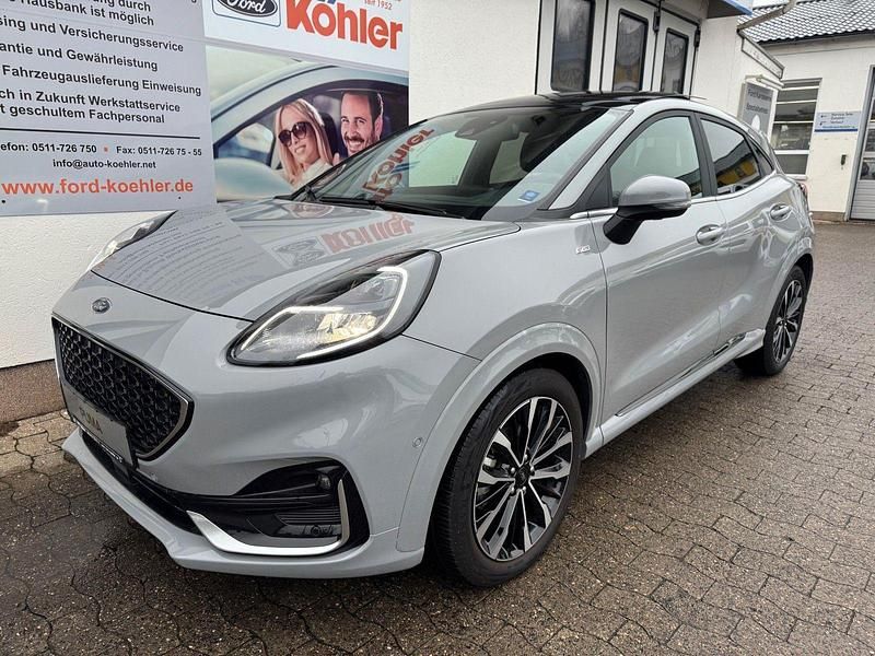 Grau Gebraucht 2024 Ford Puma Gen-E ST-Line SUV | 25.900 € (Teuer) - Bild 1/4