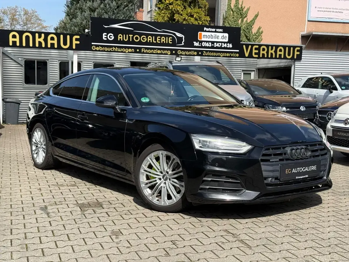 Używany Audi A5 Ambiente 218 KM (160 kW) 2017 Czarny Coupe