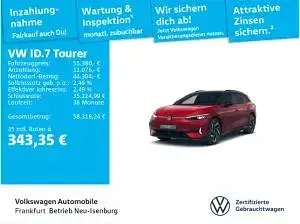 Gebraucht VW ID.7 250 kW (340 PS) 2025 Schwarz (kings red metallic) Kombi