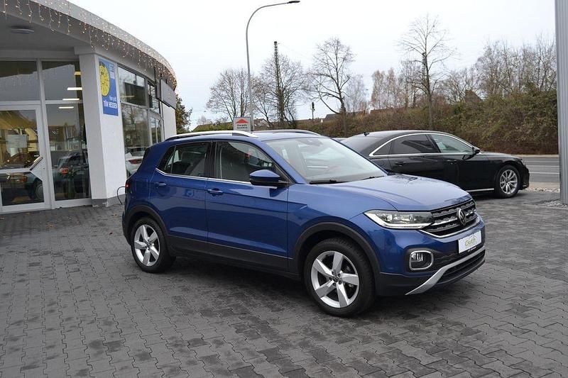 Gebraucht VW T-Cross Style 110 PS (80 kW) 2021 Blau SUV