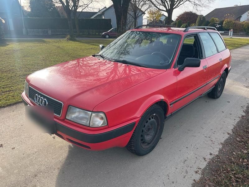 Gebraucht Audi 80 116 PS (85 kW) 1994 Rot Kombi