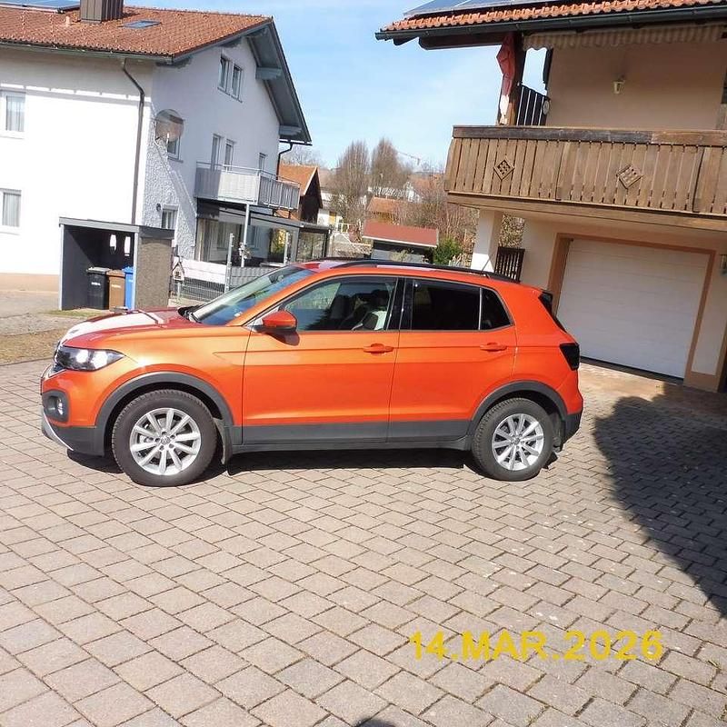 Gebraucht VW T-Cross 95 PS (69 kW) 2019 Orange SUV