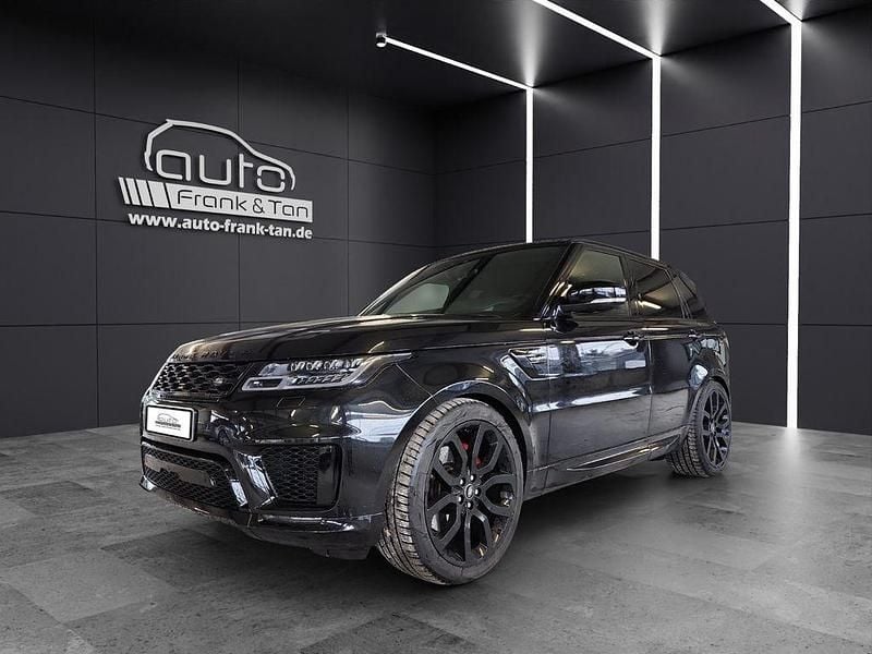 Santorini black Gebraucht 2021 Land Rover Range Rover Sport SUV | 62.899 € (Teuer) - Bild 1/4
