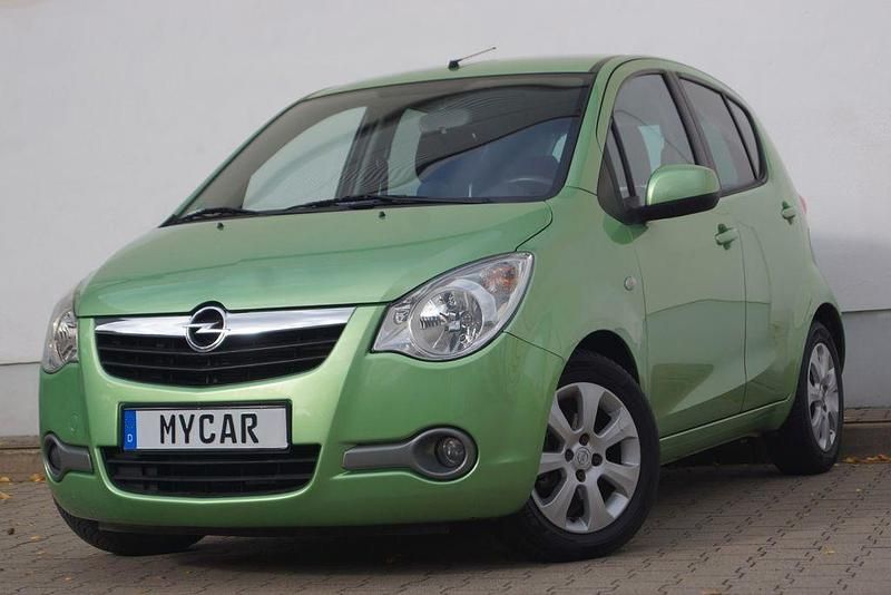 Grün Gebraucht 2008 Opel Agila Edition Van / Kleinbus | 3.999 € (Fairer Preis) - Bild 1/4