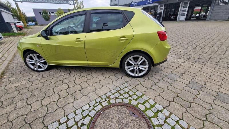 Gebraucht Seat Ibiza 105 PS (77 kW) 2009 Gelb Kleinwagen