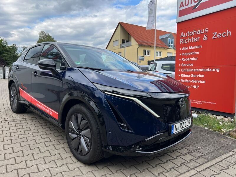 Blau Gebraucht 2023 Nissan Ariya Evolve SUV | 45.990 € (Etwas zu teuer) - Bild 1/4