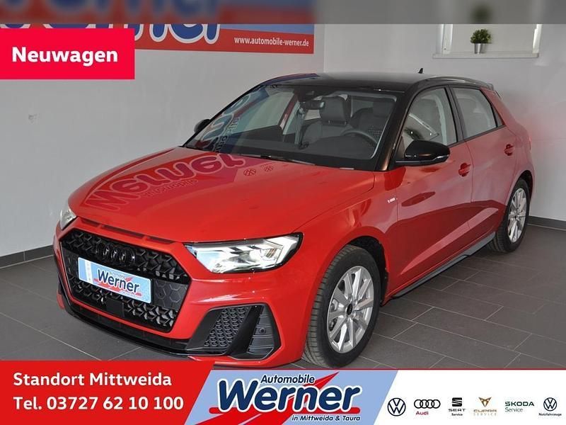 Rot Neu 2025 Audi A1 Sportback S-Line Kleinwagen | 30.980 € (Teuer) - Bild 1/4