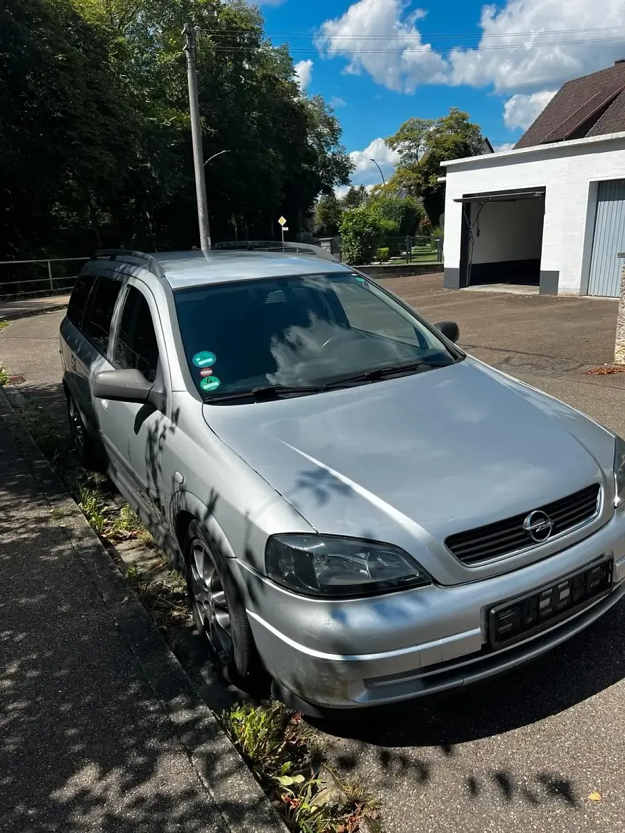 Gebraucht Opel Astra 101 PS (74 kW) 2002 Grau Kombi