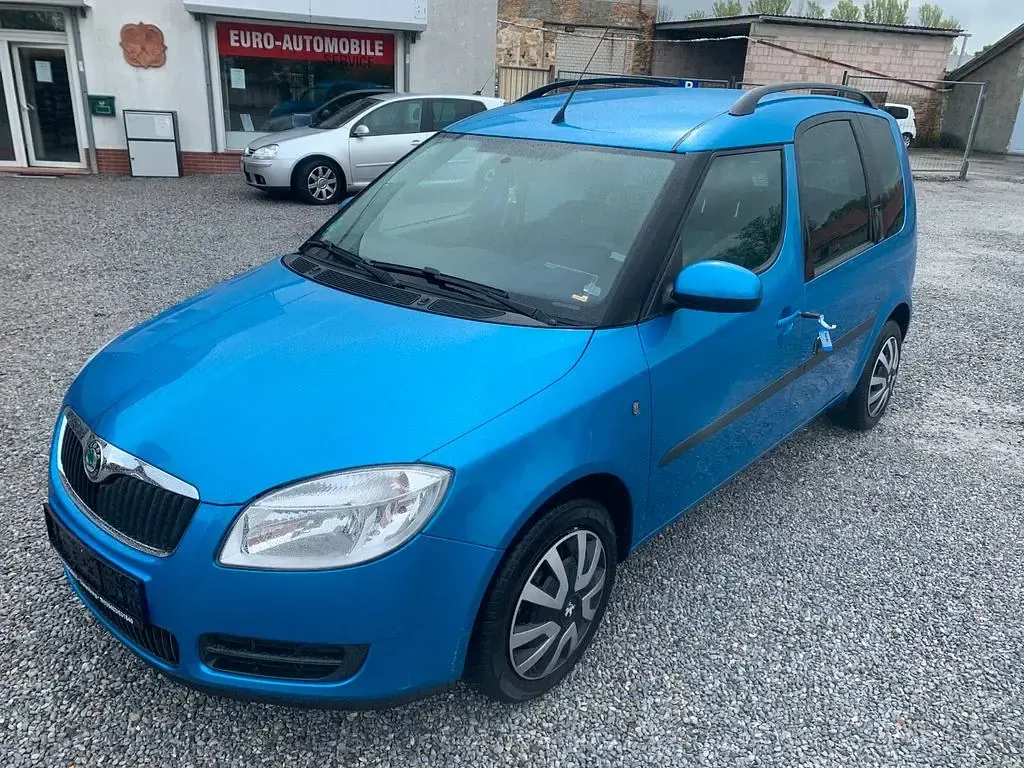 Gebraucht Skoda Roomster Plus Edition 86 PS (63 kW) 2009 Blau Van / Kleinbus