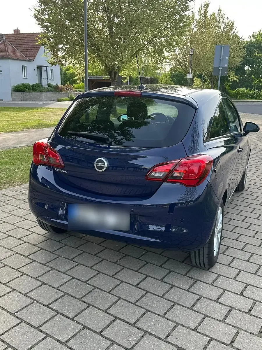 Usata Opel Corsa drive 69 CV (50 kW) 2016 Blu Utilitaria