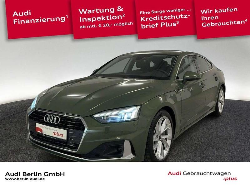 Gebraucht Audi A5 Advanced Plus 204 PS (150 kW) 2024 Distriktgrün metallic Limousine