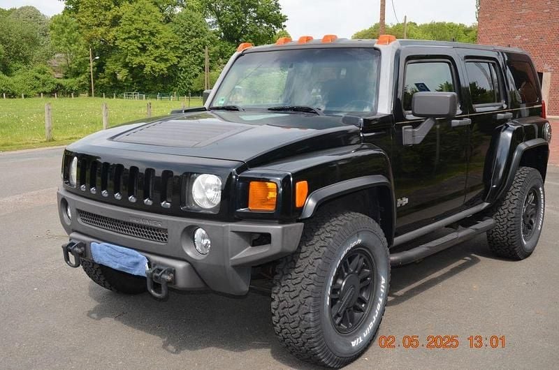 Schwarz Gebraucht 2005 Hummer H3 SUV | 11.950 € (Teuer) - Bild 1/4