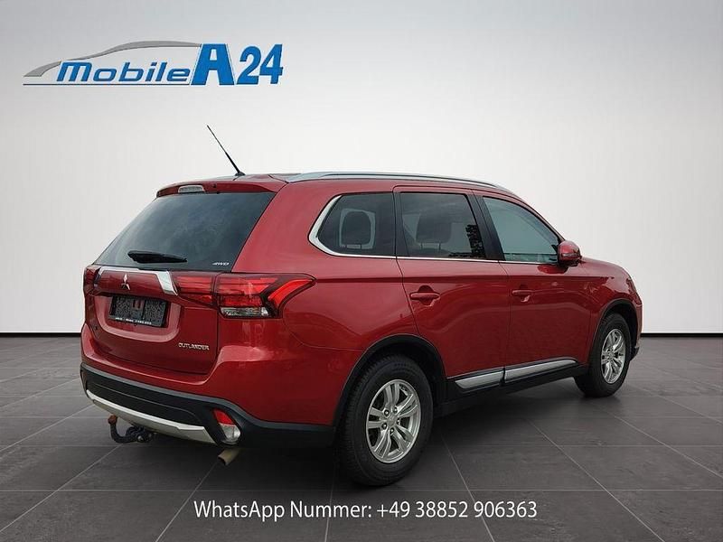 Gebraucht Mitsubishi Outlander 150 PS (110 kW) 2016 Rot SUV
