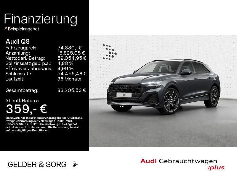 Daytonagrau perleffekt Gebraucht 2025 Audi Q8 Sport SUV | 74.880 € (Fairer Preis) - Bild 1/4
