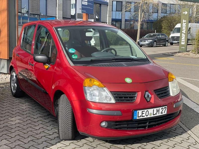 Gebraucht Renault Modus Authentique 75 PS (55 kW) 2004 Rot Van / Kleinbus