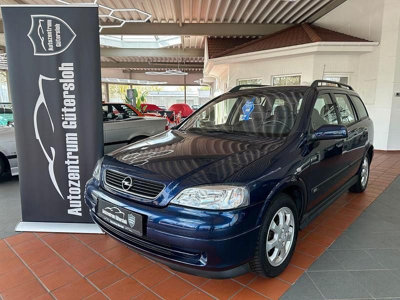 Usata Opel Astra 84 CV (61 kW) 2001 Blu Berlina