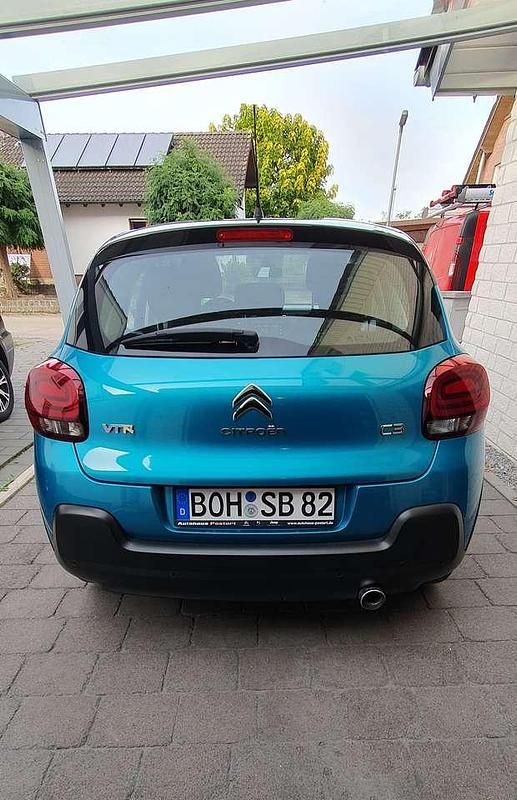 Gebraucht Citroën C3 PureTech 82 PS (60 kW) 2020 Blau Kleinwagen