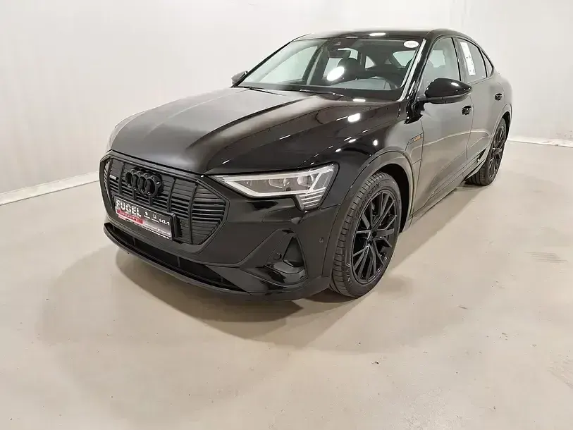 Gebraucht Audi e-tron Sportback S-Line 300 kW (408 PS) 2022 Brillantschwarz SUV