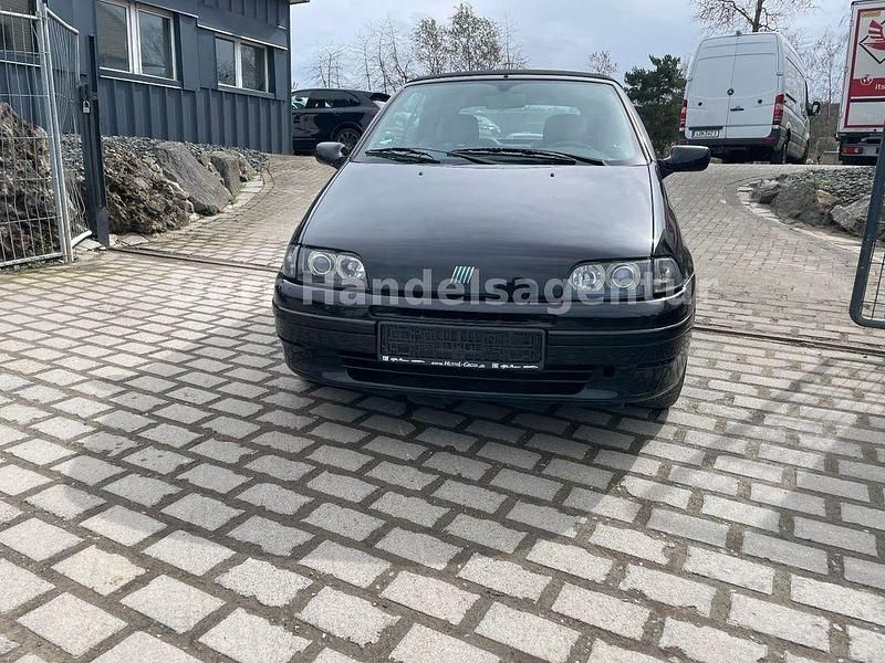 Gebraucht Fiat Punto Cabriolet 86 PS (63 kW) 1999 Schwarz Cabrio