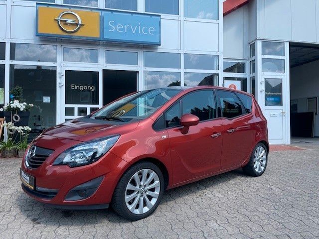 Rot Gebraucht 2012 Opel Meriva Innovation Van / Kleinbus | 6.990 € (Fairer Preis) - Bild 1/4