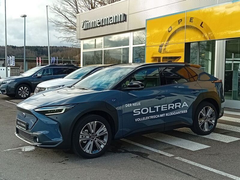 Grau Neu 2025 Subaru Solterra Platinum SUV | 43.895 € - Bild 1/4