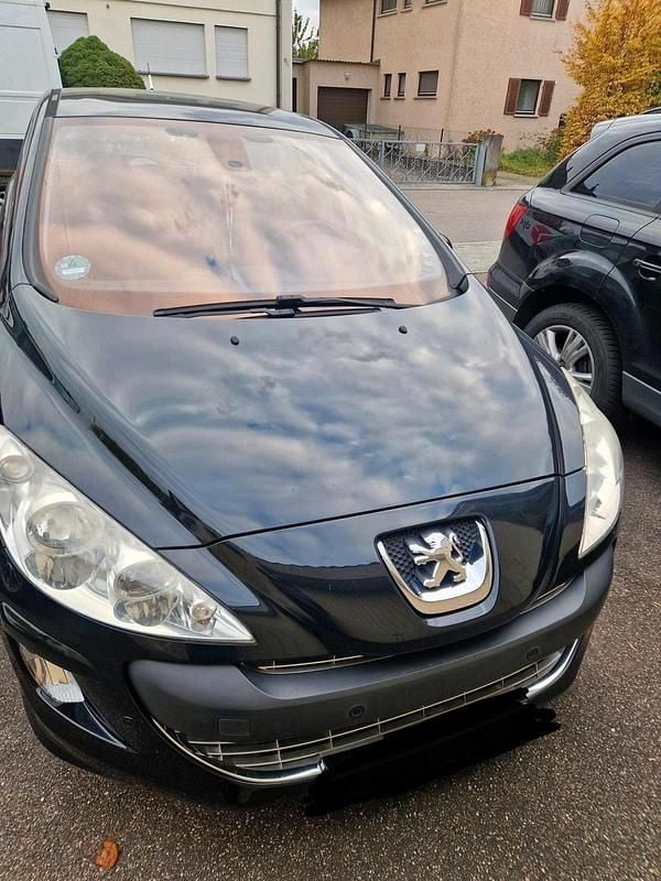 Schwarz Gebraucht 2008 Peugeot 308 Kleinwagen | 3.000 € (Superpreis) - Bild 1/4