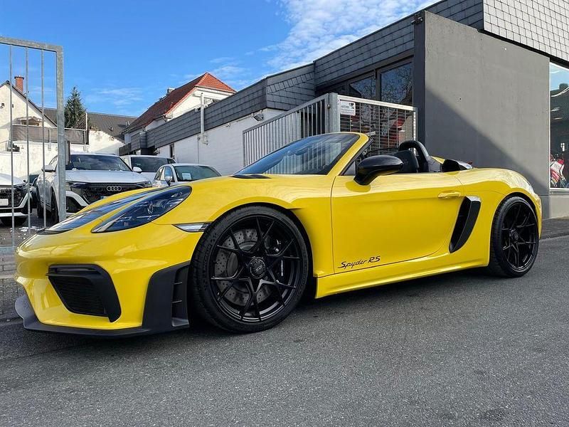 Gebraucht Porsche 718 Spyder 500 PS (367 kW) 2024 Gelb Cabrio