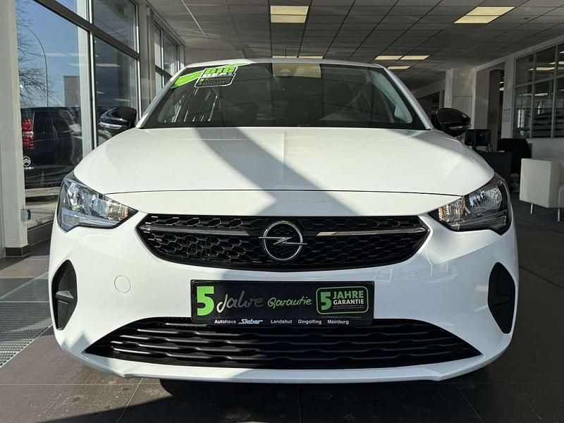 Gebraucht Opel Corsa Edition 101 PS (74 kW) 2023 Jade weiss/arktis weiss Kleinwagen