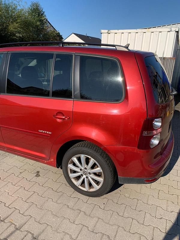 Gebraucht VW Touran 140 PS (102 kW) 2008 Orange Van / Kleinbus